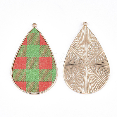 PU Leather Big Pendants FIND-S314-005A-1