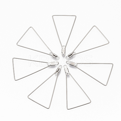 304 Stainless Steel Wire Pendants X1-STAS-T051-001-1