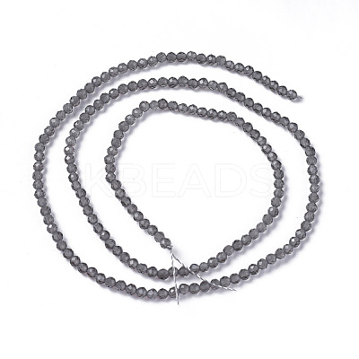 Glass Beads Strands G-F596-47M-2mm-1