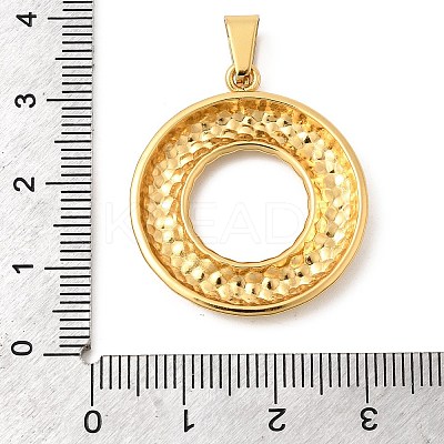 304 Stainless Steel Textured Pendants LS-STAS-C163-06B-G-1