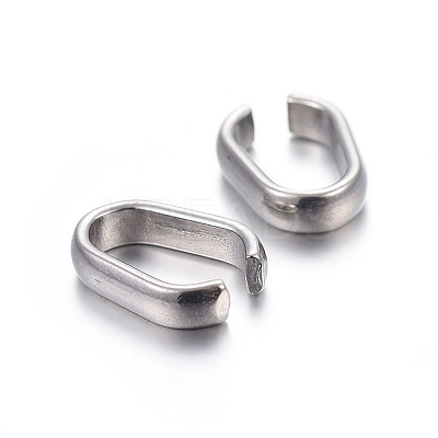 Tarnish Resistant 201 Stainless Steel Quick Link Connectors STAS-P223-02P-04-1