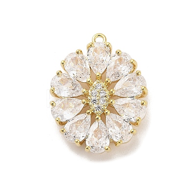 Brass Pendants KK-V006-01G-03-1