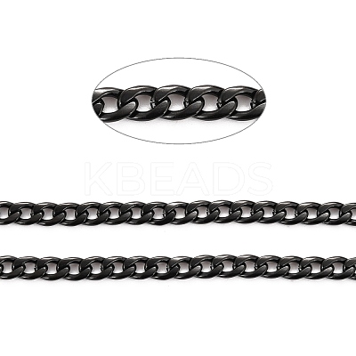 PVD Vacuum Plating 304 Stainless Steel Cuban Link Chains CHS-K016-02A-EB-1