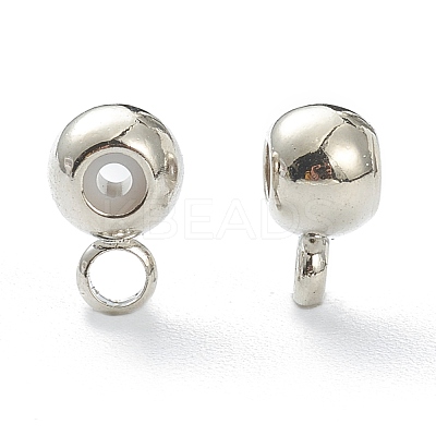 Rack Plating Brass Tube Bails KK-F826-02B-P-1