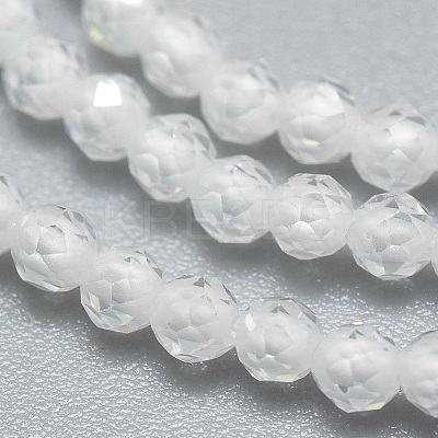 Cubic Zirconia Beads Strands X-G-G792-47-01A-1