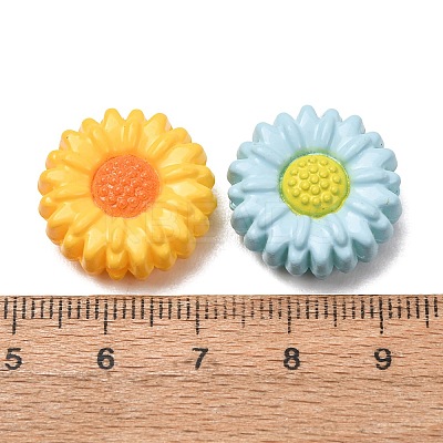Two Tone Opaque Acrylic Beads AC-CBA655C-01-1