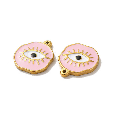 Ion Plating(IP) 304 Stainless Steel Charms STAS-C074-06G-1