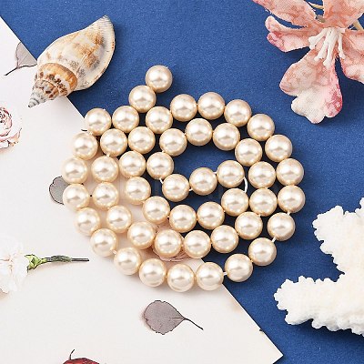 Preciosa® MAXIMA Crystal Nacre Pearls Y-PRC-NPA8-71000-1