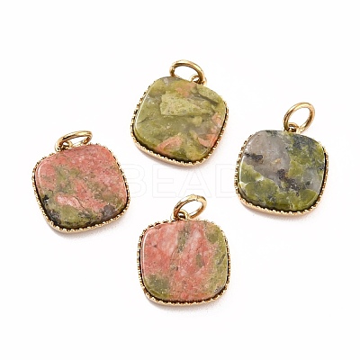 Natural & Synthetic Gemstone Charms STAS-A057-22-1