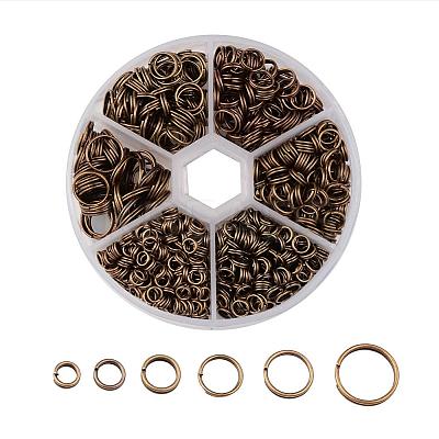1 Box Iron Split Rings IFIN-JP0013-AB-NF-1