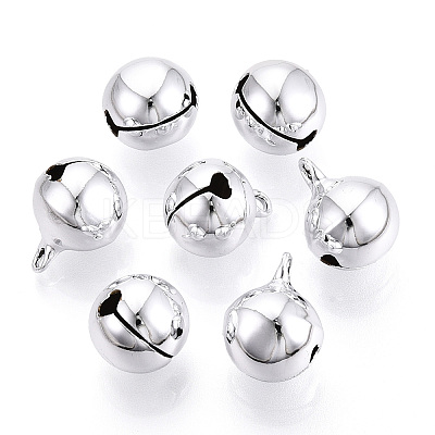 PVD Vacuum Plating Brass Bell Pendants KKB-R002-12mm-08-1