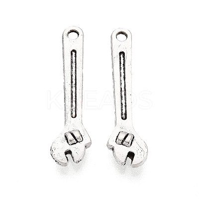 Tibetan Style Alloy Pendants TIBE-N014-24AS-1