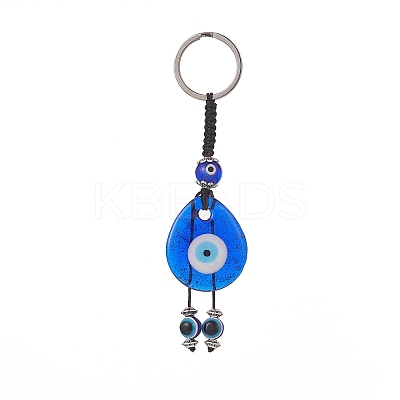 Handmade Lampwork Pendant Keychain KEYC-JKC00450-1