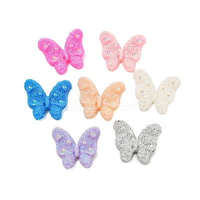 Opaque Resin Decoden Cabochons CRES-I035-18-1