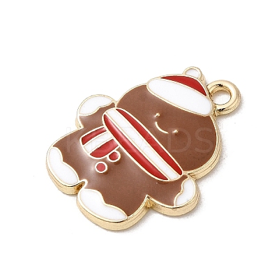 Christmas Alloy Enamel Pendants FIND-H055-17C-G01-1