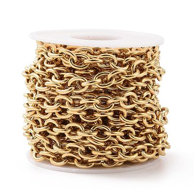 Ion Plating(IP) 304 Stainless Steel Cable Chains CHS-L020-040G-1