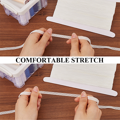 20M Transparent Nylon Knitted Fish Line Elastic Band OCOR-GF0003-59A-01-1