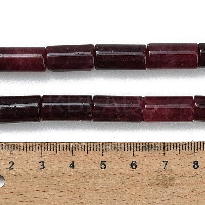 Dyed Natural Malaysia Jade Beads Strands G-C285-B01-01D-1