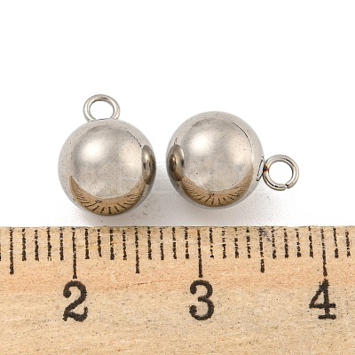 Non-Tarnish 201 Stainless Steel Charms STAS-O004-09F-P-1