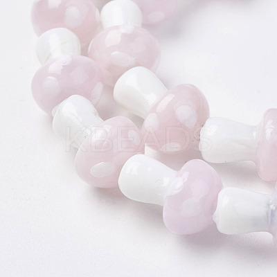 Handmade Lampwork Beads Strands X-LAMP-E015-03D-1