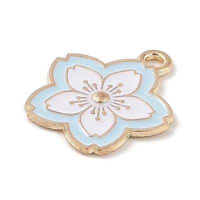 Alloy Enamel Pendants ENAM-Z010-25C-KCG-1