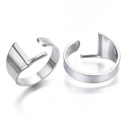 Alloy Cuff Finger Rings RJEW-S038-195L-P-NR-1