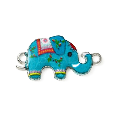 Zinc Alloy Connector Charms FIND-WH0108-91K-1