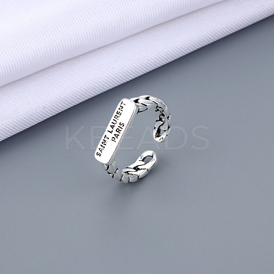 Retro Brass Cuff Open Rings FS-WG0F1FE-01-1