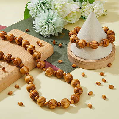 500Pcs Natural Wood Beads WOOD-DC0001-15-1