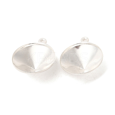 Ion Plating(IP) 304 Stainless Steel Pendant Pointed Back Rhinestone Settings STAS-U025-05E-S-1