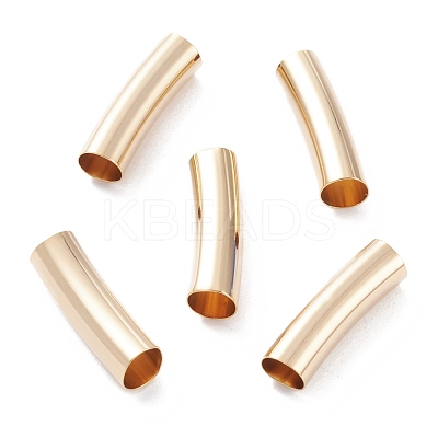 Brass Tube Beads KK-Y003-90B-G-1
