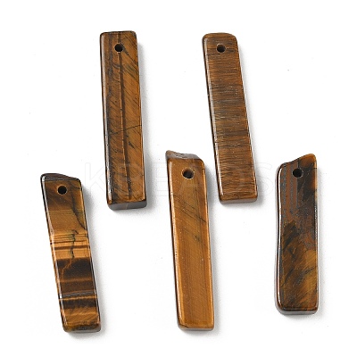 Natural Tiger Eye Pendants G-D350-03F-1