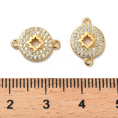 925 Sterling Silver Connector Charms STER-H110-03G-1