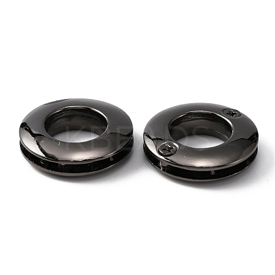 Alloy Grommet Eyelet Findings FIND-WH0145-25B-B-1