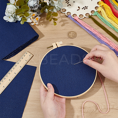 Linen Fabric DIY-WH0430-153A-09-1