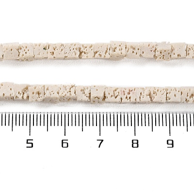 Synthetic Lava Rock Dyed Beads Strands G-H311-02A-11-1