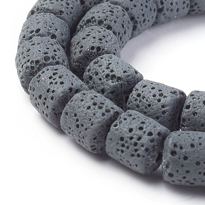 Natural Lava Rock Beads Strands G-F671-04A-12-1