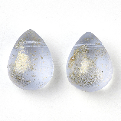 Transparent Spray Painted Glass Beads LS-GLAA-T017-01-A02-1