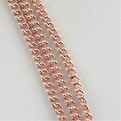 Unwelded Iron Curb Chains CH-R078-11RG-1