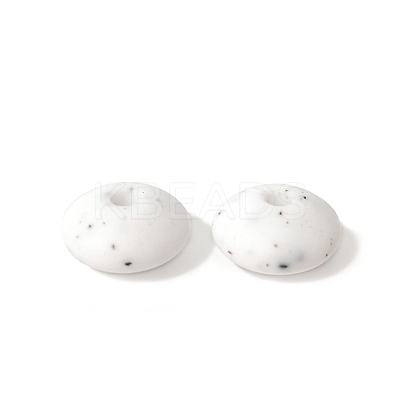 Food Grade Eco-Friendly Silicone Beads LS-SIL-WH0002-96H-1