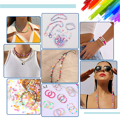 40 strand 40 stytle Handmade Polymer Clay Beads CLAY-PH0001-86-1