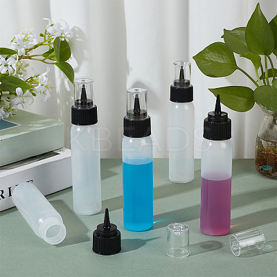 30Pcs Plastic Empty Refillable Squeeze Bottles AJEW-BC0008-92B-1