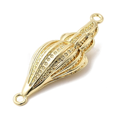 Sea Animals Brass Connector Charms KK-Z137-20G-01-1