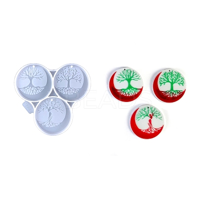 Tree of Life Pendant DIY Silicone Molds SIMO-C011-01D-1