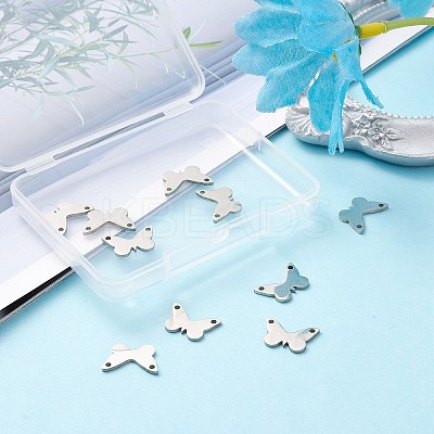 304 Stainless Steel Charms STAS-UN0011-19P-1