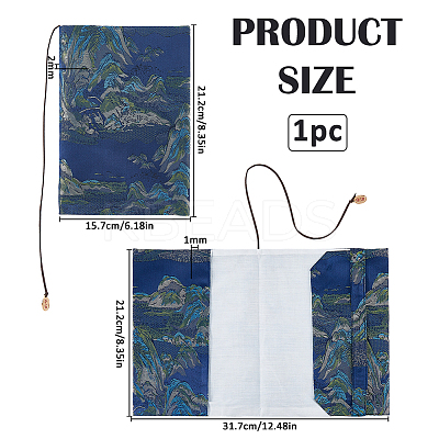 Cloth Book Covers OFST-WH0004-193D-1