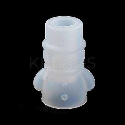 Christmas DIY Candle Holder Silicone Statue Molds DIY-F141-01C-1