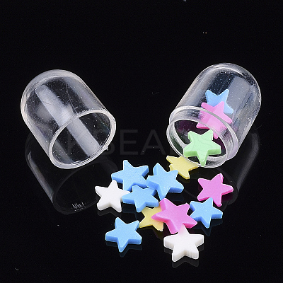 Openable Transparent Plastic Capsule Container KY-S159-03F-1