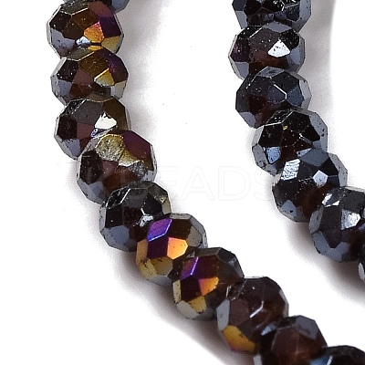 Baking Electroplate Glass Beads Strands LS-DGLA-A039-J2MM-B20-1