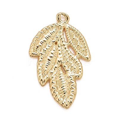 Rack Plating Brass Pendants KK-M229-23G-1